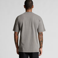 Men's Heavy Faded Tee |Arena Custom Blanks - Arena Prints - Modeled Shot - Back