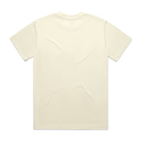 Men's Heavy Tee | Arena Custom Blanks - Arena Prints - Back- Butter - Cream