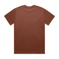 Men's Heavy Tee | Arena Custom Blanks - Arena Prints - Back - Clay - Brown