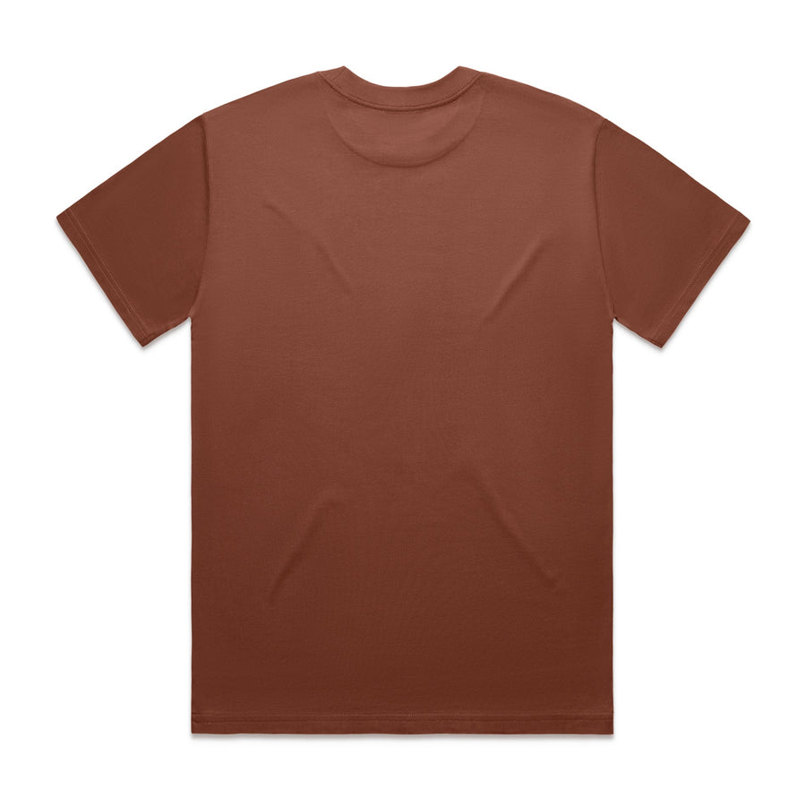Men's Heavy Tee | Arena Custom Blanks - Arena Prints - Back - Clay - Brown