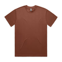 Men's Heavy Tee | Arena Custom Blanks - Arena Prints - Front - Clay - Brown