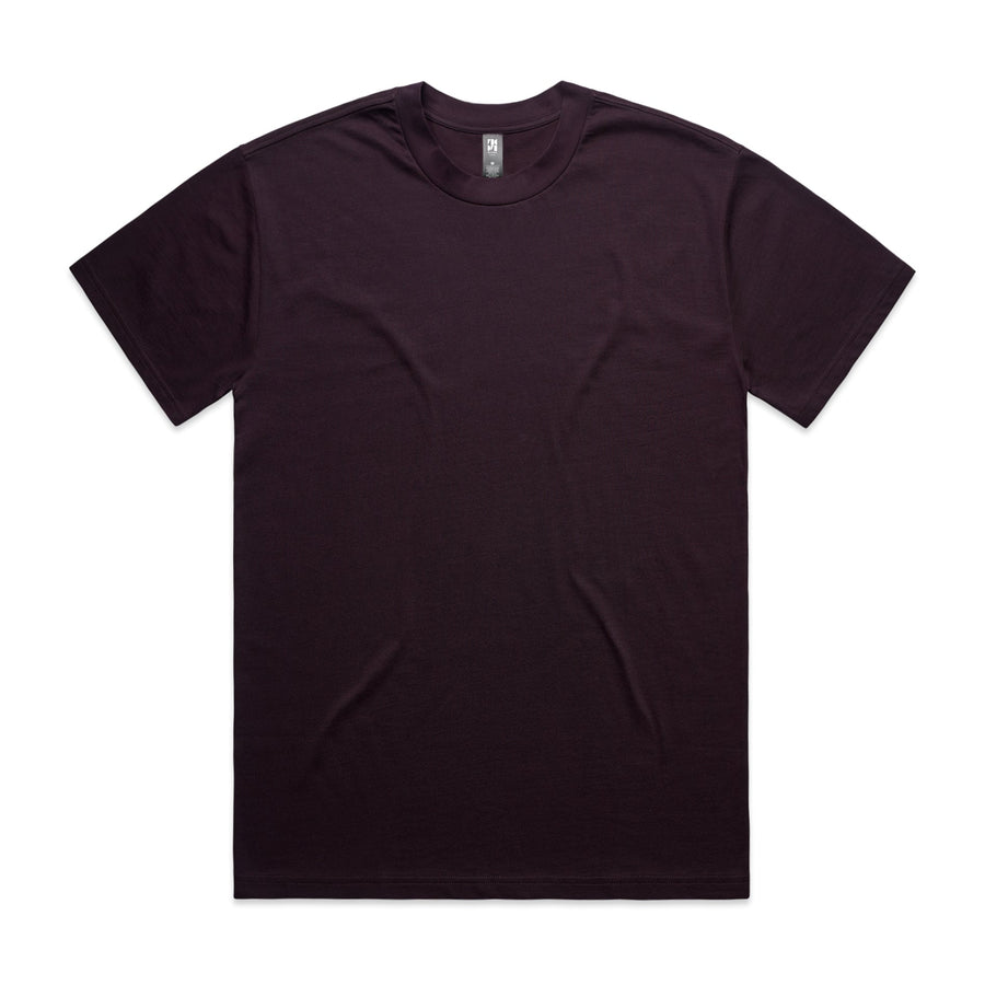 Men's Heavy Tee | Arena Custom Blanks - Arena Prints - Front - Plum - Purple