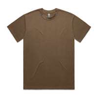 Men's Heavy Tee | Arena Custom Blanks - Arena Prints - Front - Walnut - Brown