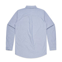 Men's Oxford Button Down | Arena Custom Blanks - Arena Prints - Back - Light Blue