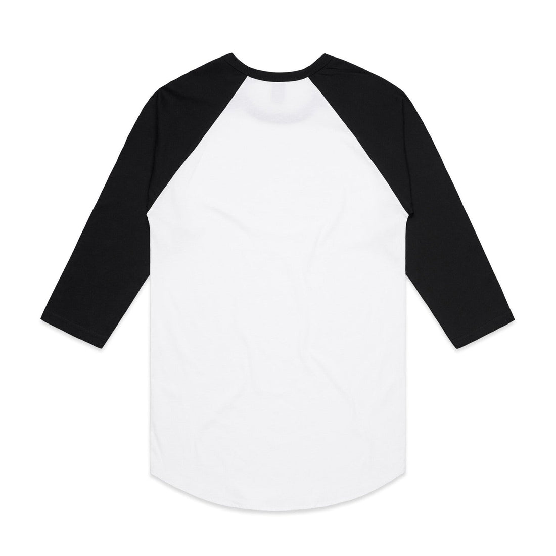 Men's Raglan Tee | Arena Custom Blanks - Arena Prints - Back - Black