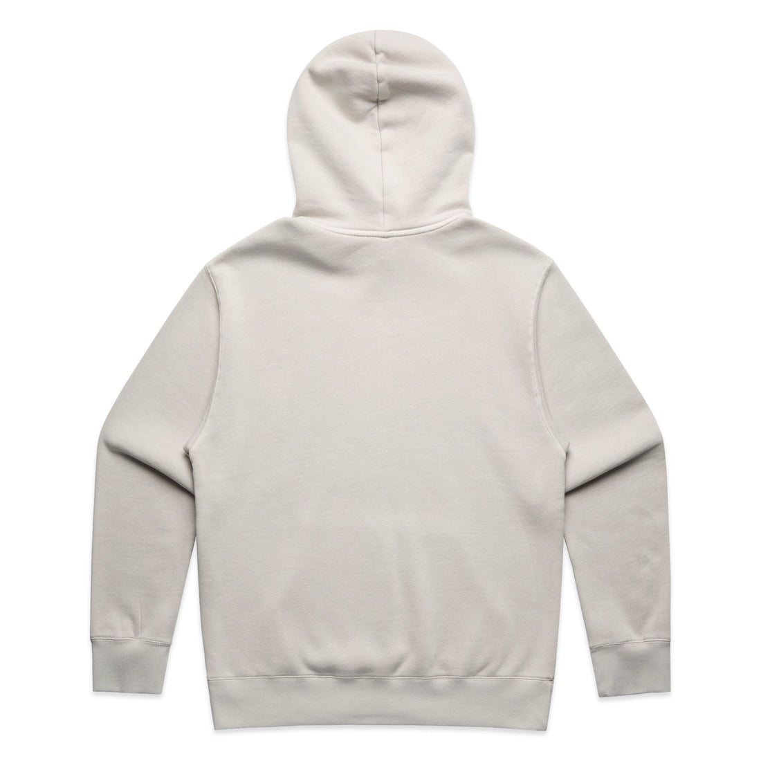 Men's Relax Faded Hood | Arena Custom Blanks - Arena Prints - Back - Faded Bone - Cream