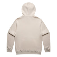 Men's Relax Faded Hood | Arena Custom Blanks - Arena Prints - Back - Faded Ecru - Cream