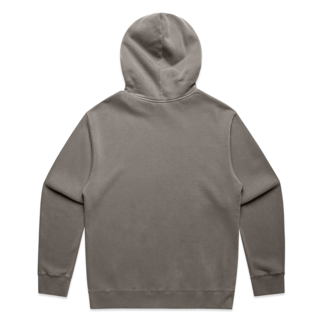 Men's Relax Faded Hood | Arena Custom Blanks - Arena Prints - Back - Faded Grey - Grey