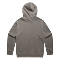 Men's Relax Faded Hood | Arena Custom Blanks - Arena Prints - Back - Faded Grey - Grey