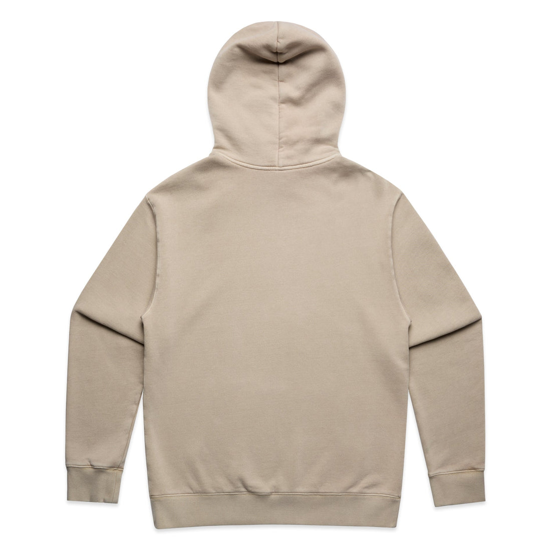 Men's Relax Faded Hood | Arena Custom Blanks - Arena Prints - Back - Faded Taupe - Tan