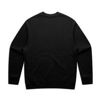 Men's Relaxed Crew | Arena Custom Blanks - Arena Prints - Back - Black