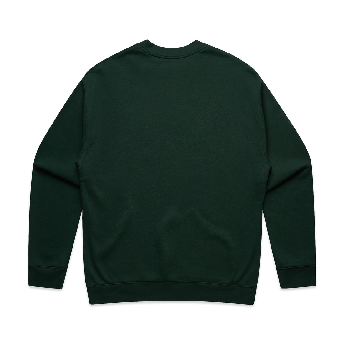 Men's Relaxed Crew | Arena Custom Blanks - Arena Prints - Back - Pine Green - Green