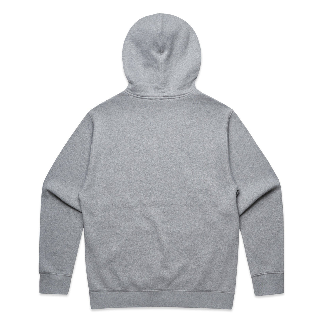 Men's Relaxed Hoodie |Arena Custom Blanks - Arena Prints - Back - Athletic Heather - Grey