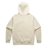 Men's Relaxed Hoodie |Arena Custom Blanks - Arena Prints - Back - Butter - Yellow