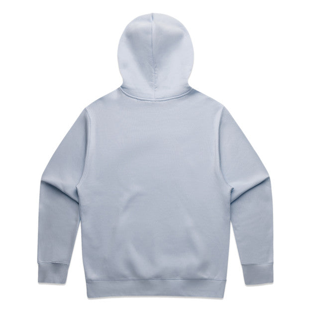 Men's Relaxed Hoodie |Arena Custom Blanks - Arena Prints - Back - Powder - Blue