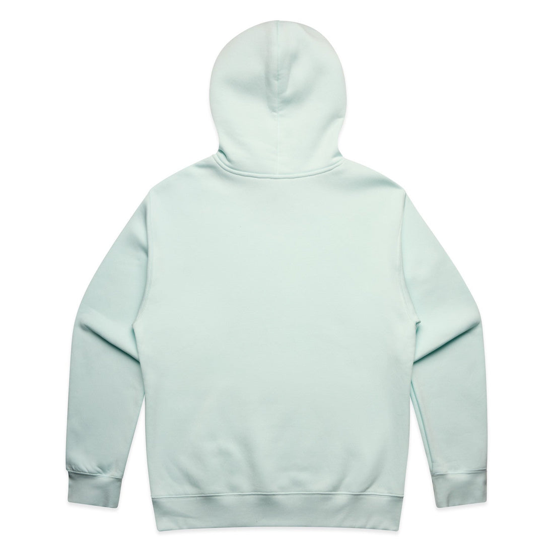 Men's Relaxed Hoodie |Arena Custom Blanks - Arena Prints - Back - Seafoam - Blue