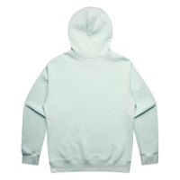 Men's Relaxed Hoodie |Arena Custom Blanks - Arena Prints - Back - Seafoam - Blue