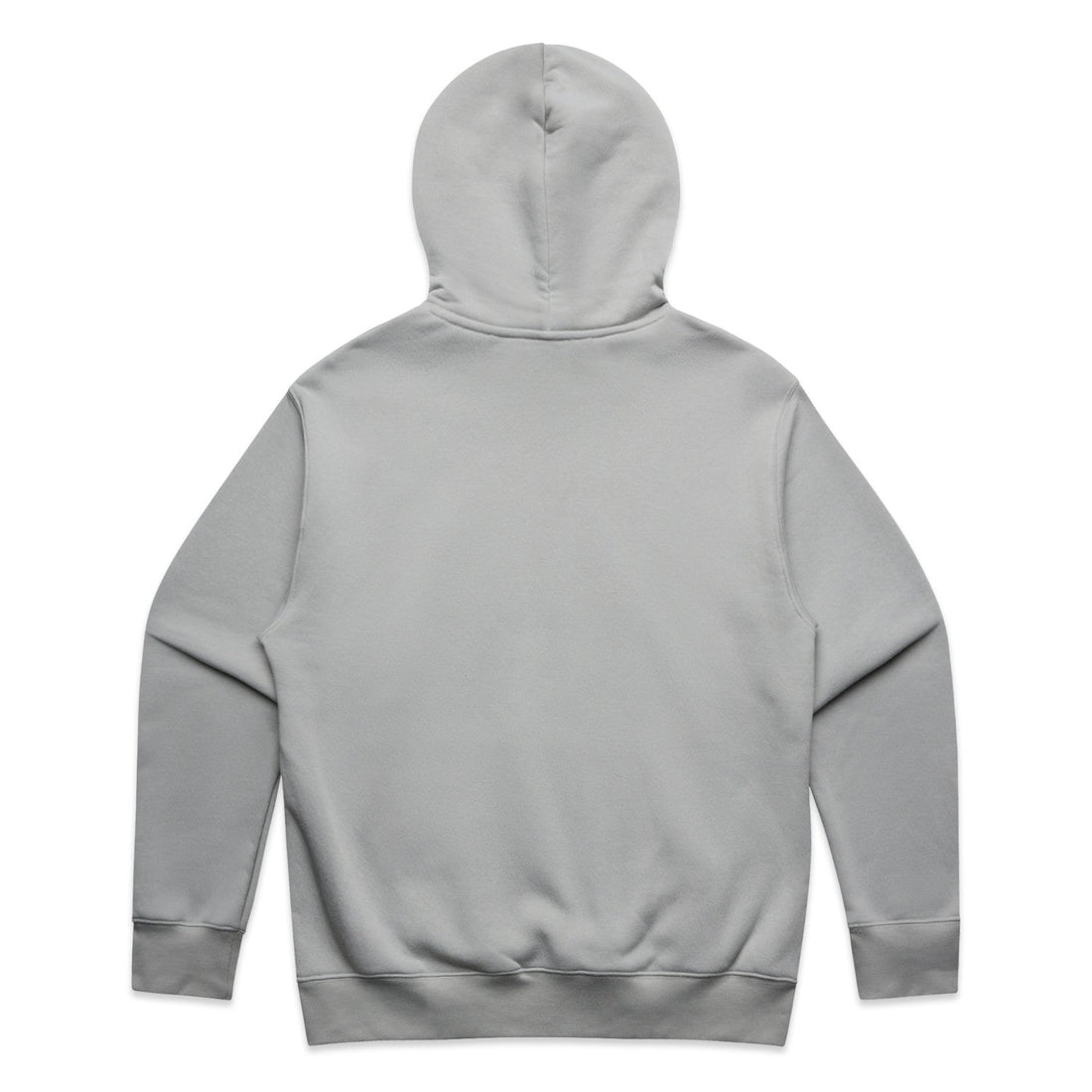 Men's Relaxed Hoodie |Arena Custom Blanks - Arena Prints - Back - Storm -Grey