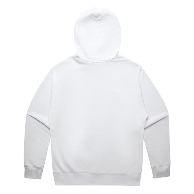 Men's Relaxed Hoodie |Arena Custom Blanks - Arena Prints - Front - White