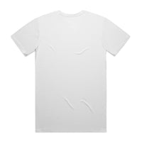 Men's Staple Active Tee | Arena Custom Blanks - Arena Prints - Back - White