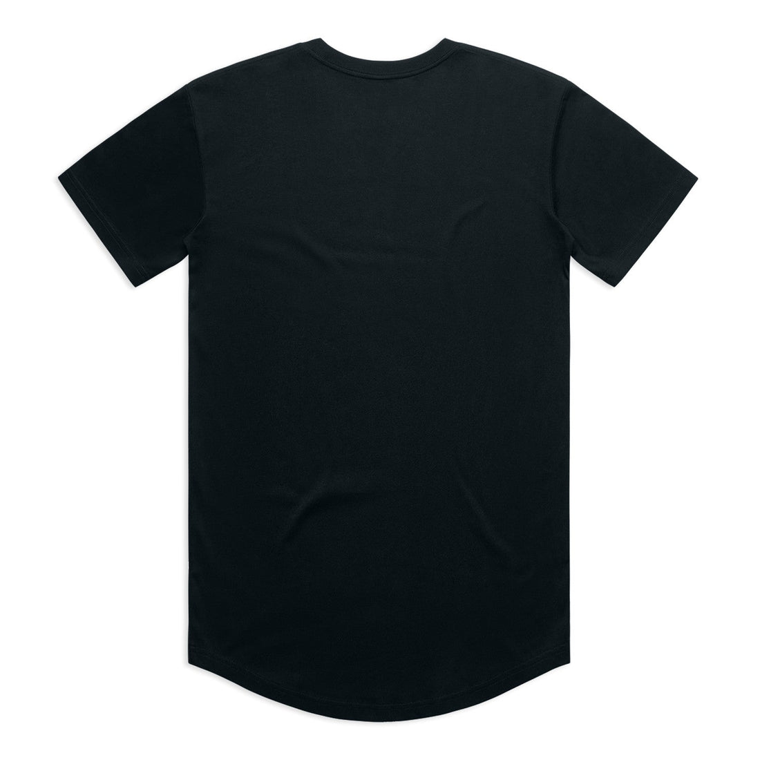 Men's Staple Curve Tee | Arena Custom Blanks - Arena Prints - Back - Navy - Blue