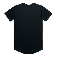 Men's Staple Curve Tee | Arena Custom Blanks - Arena Prints - Back - Navy - Blue