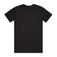 Men's Staple Heather Tee Shirt | Arena Custom Blanks - Arena Prints - Back - Black Heather - Black
