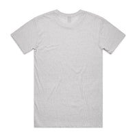 Men's Staple Heather Tee Shirt | Arena Custom Blanks - Arena Prints - Back - White Heather - White