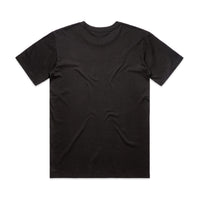 Men's Staple Minus Tee |Arena Custom Blanks - Arena Prints - Back- Coal - Black
