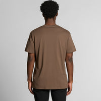 Men's Staple Organic Tee Shirt | Arena Custom Blanks - Arena Prints - Modeled Shot - Back