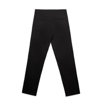 Men's Straight Pants |Arena Custom Blanks - Arena Prints - Back - Black
