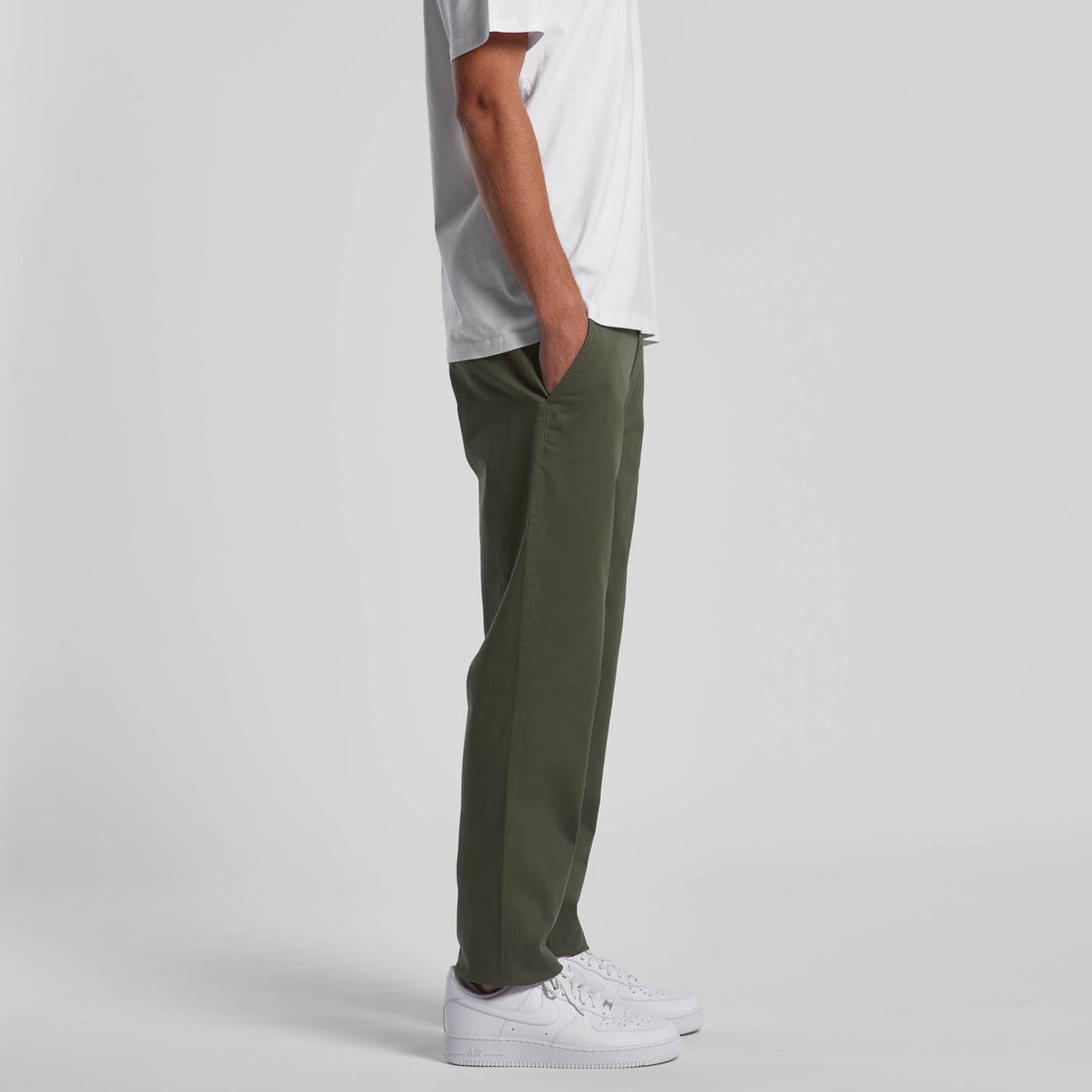 Men's Straight Pants |Arena Custom Blanks - Arena Prints - Modeled Shot - Side