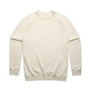Men's Supply Crew |Arena Custom Blanks - Arena Prints - Front - Ecru - Cream