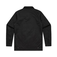 Men's Work Jacket | Arena Custom Blanks - Arena Prints - Back - Black