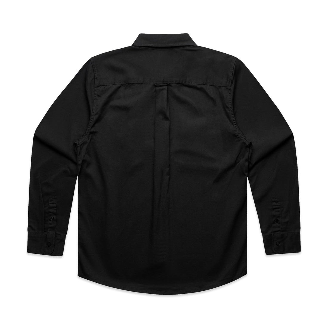 Men's Work Shirt | Arena Custom Blanks - Arena Prints - Back  - Black