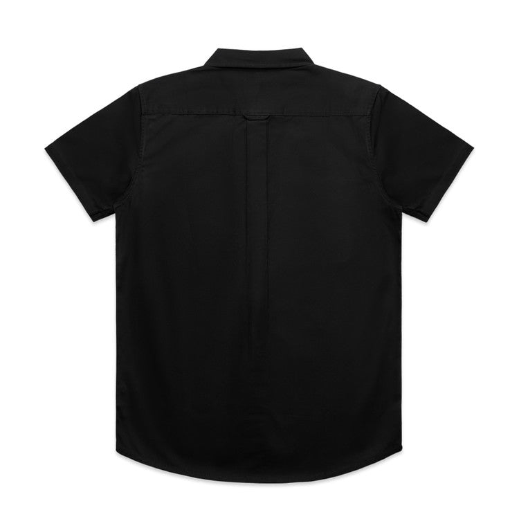 Men's Work Short Sleeve  | Arena Custom Blanks - Arena Prints - Back - Black