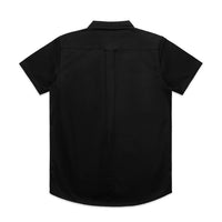 Men's Work Short Sleeve  | Arena Custom Blanks - Arena Prints - Back - Black