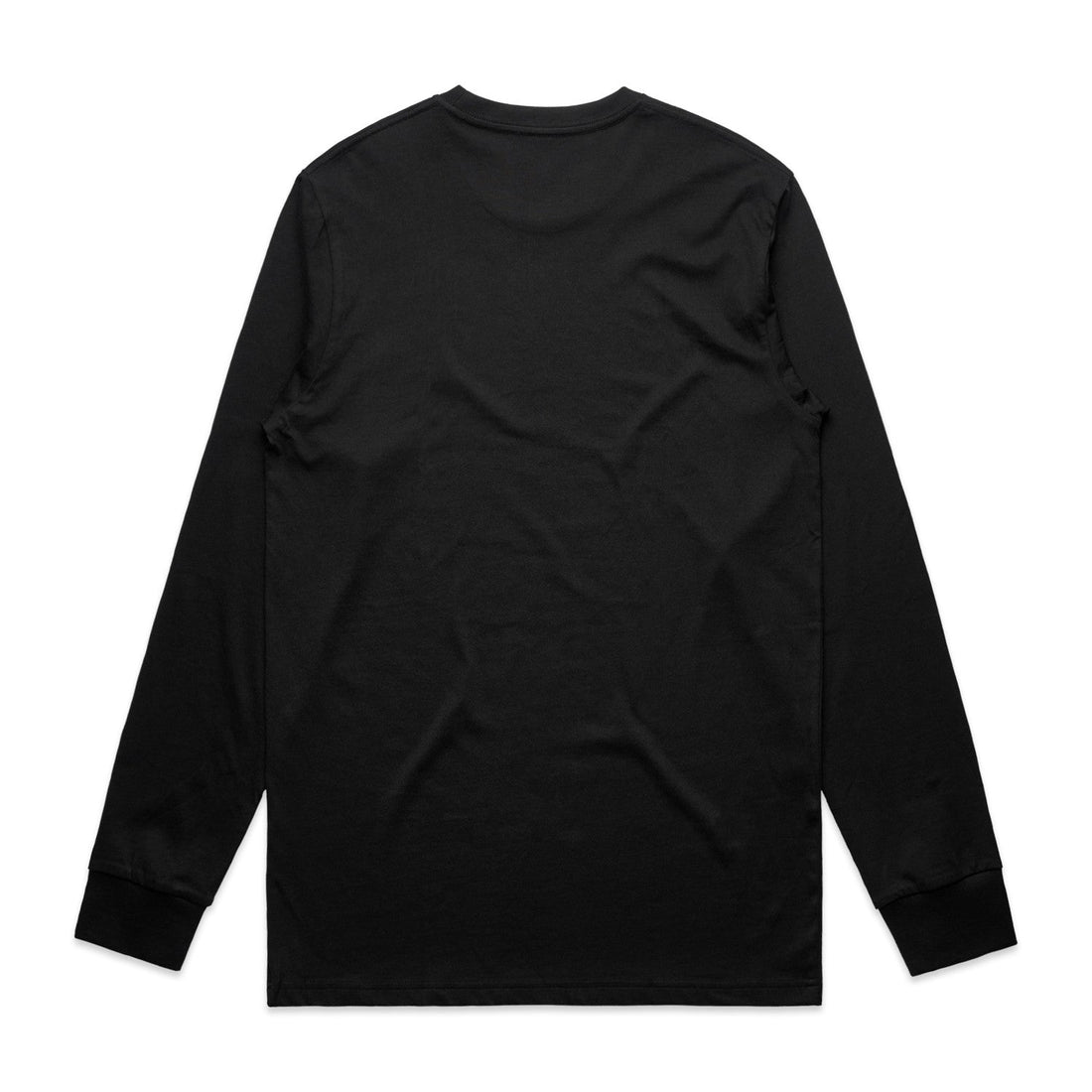 Mens Staple LS Tee | Arena Custom Blanks - Arena Prints - Back - Black
