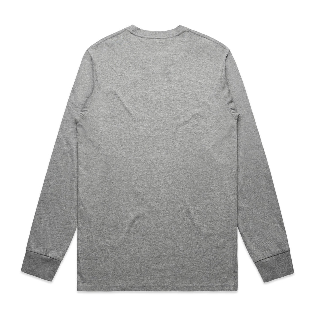 Mens Staple LS Tee | Arena Custom Blanks - Arena Prints - Back - Marle - Grey