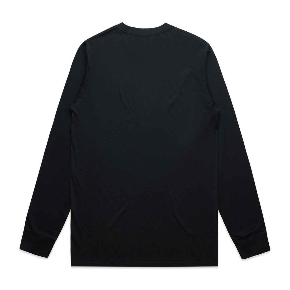 Mens Staple LS Tee | Arena Custom Blanks - Arena Prints - Back - Navy - Blue