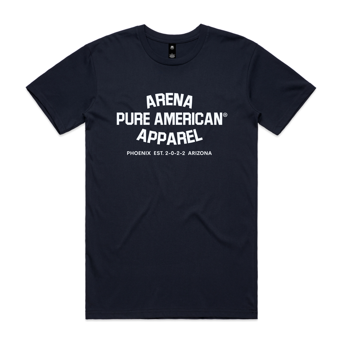 Navy Pure American Staple Tee | Arena Apparel