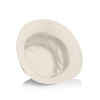 Nylon Bucket Hat | Arena Custom Blanks - Arena Prints - Back - Bone - Cream