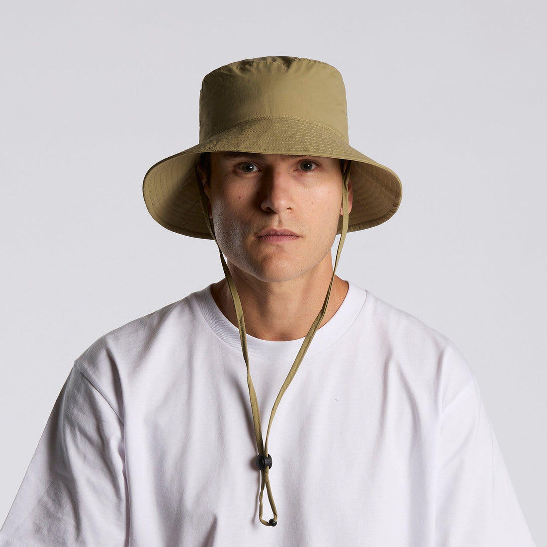 Nylon Wide Brim Bucket Hat | Arena Custom Blanks - Arena Prints - Modeled Shot - Cover