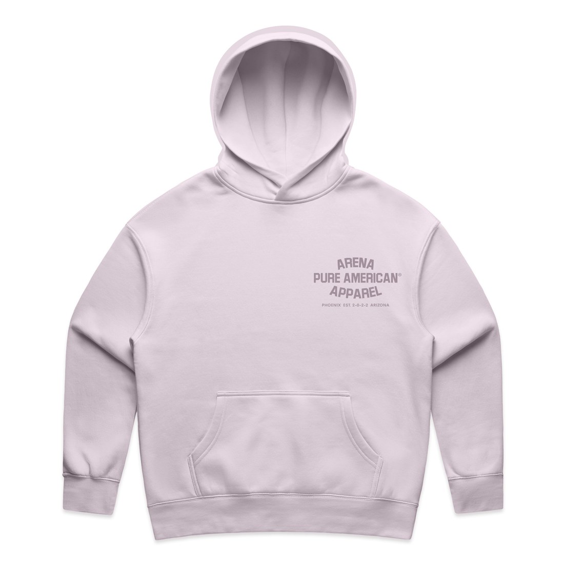 Orchid Pure American Wo's Relax Hood | Arena Apparel
