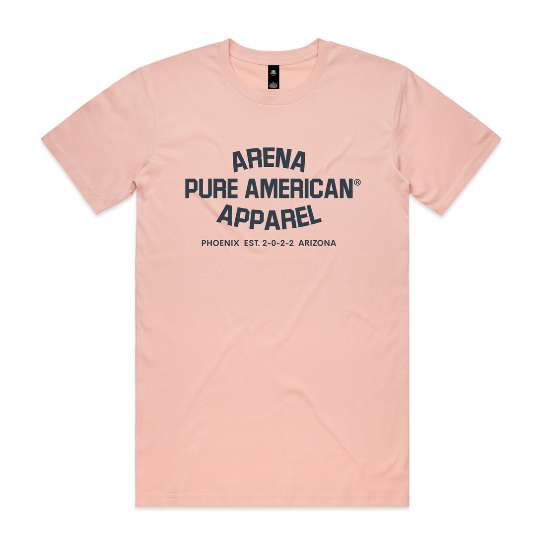 Pale Pink Pure American Staple Tee | Arena Apparel