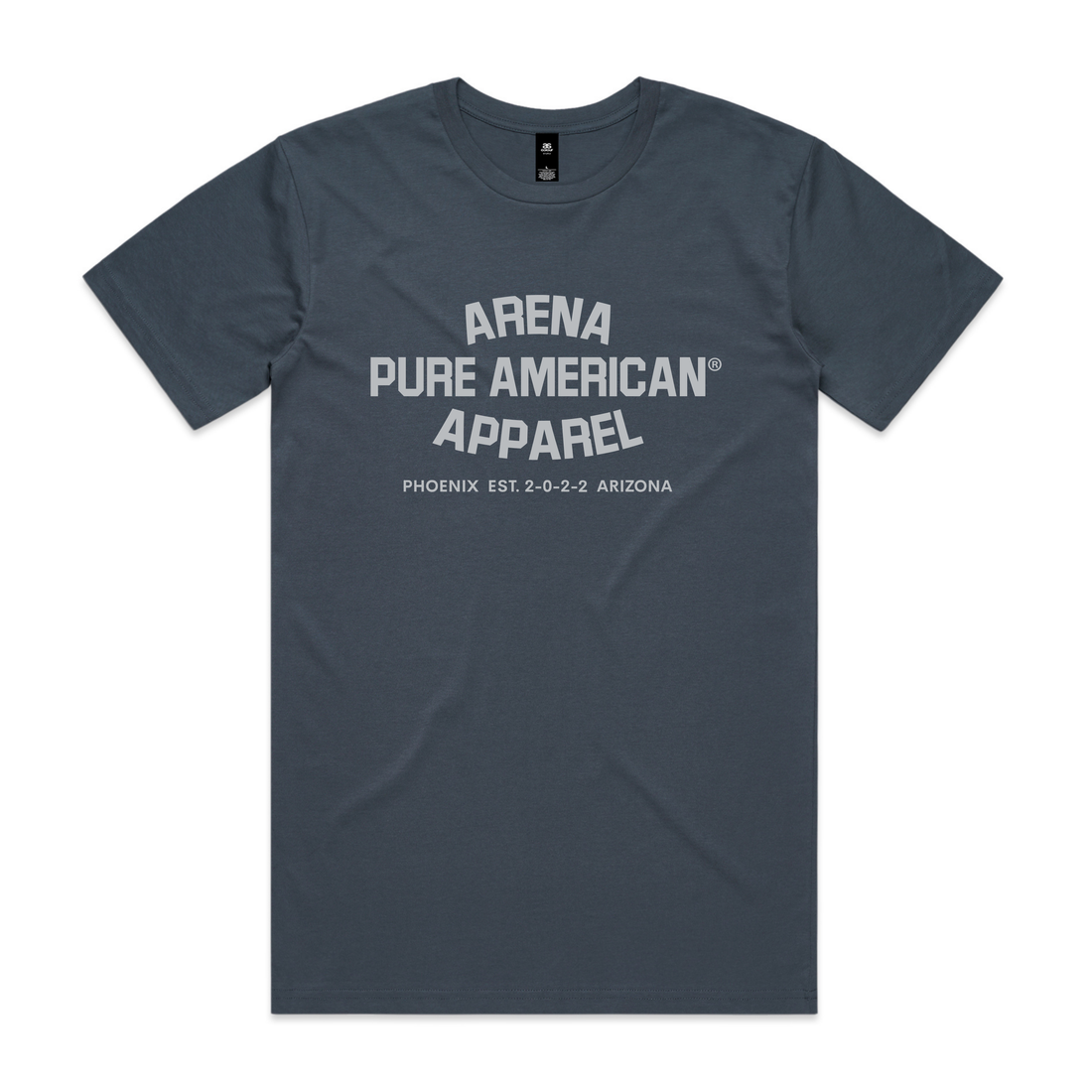 Petrol Blue Pure American Staple Tee | Arena Apparel