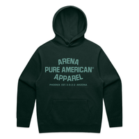 Pine Green Pure American Relax Hood | Arena Apparel