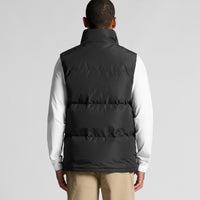 Puffer Vest | Arena Custom Blanks - Arena Prints - Modeled Shot - Back
