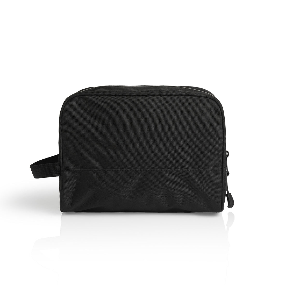 Recycled Toiletry Bag |Arena Custom Blanks - Arena Prints - Back - Black
