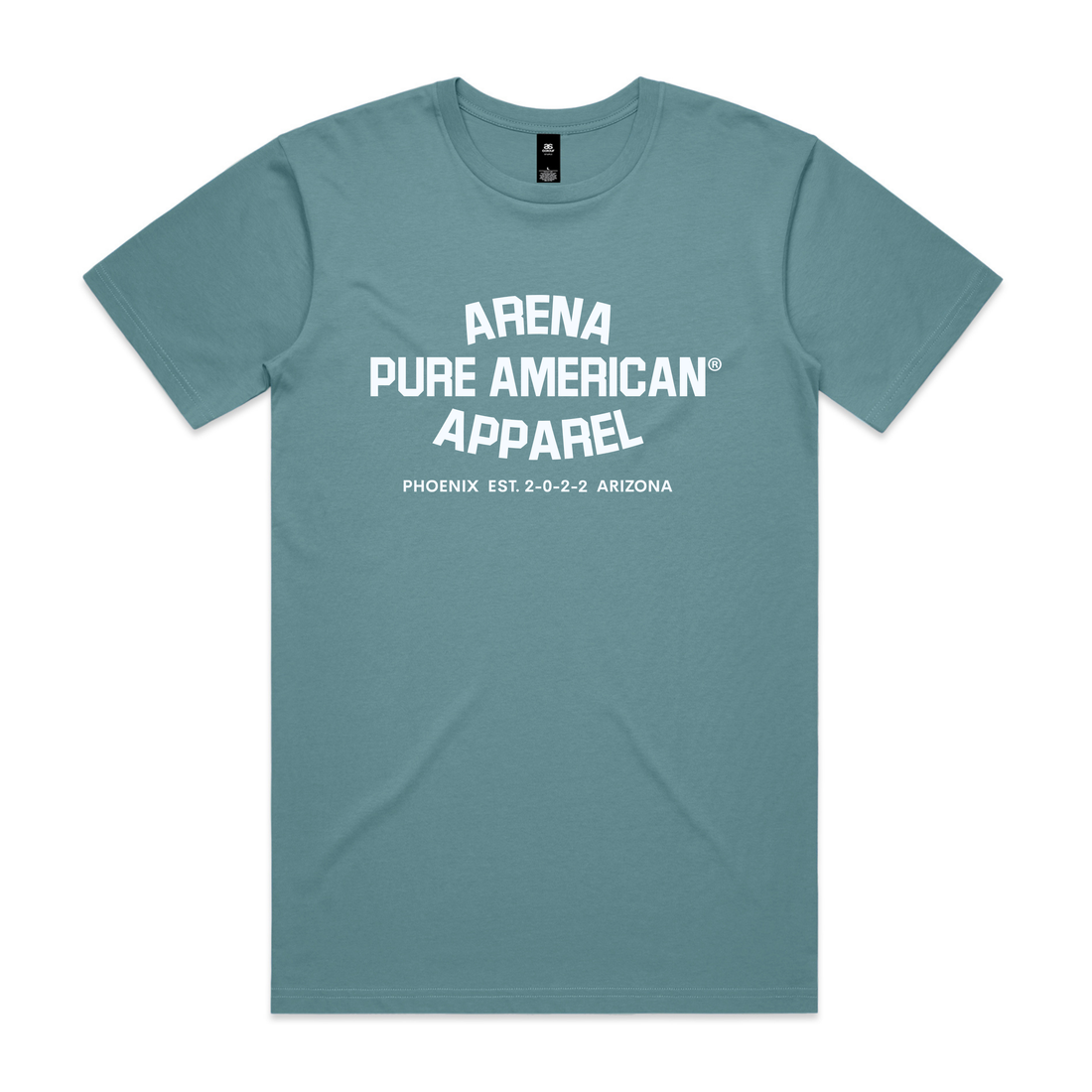 Slate Blue Pure American Staple Tee | Arena Apparel